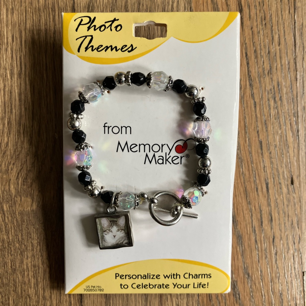 NEW!! Memory Maker Photo Charm Bracelet